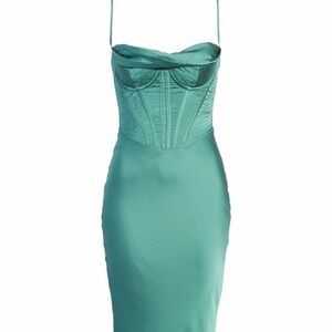 NWT House of CB Charmaine Dress in Pine